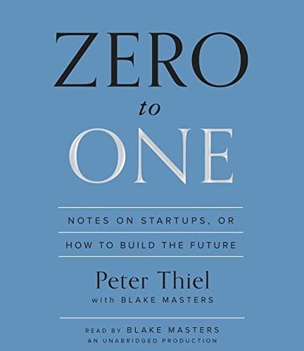 Cover of Zero to One